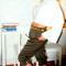 Pantaloni vintage,stil army, intr-o tinuta cheap &amp; chic!