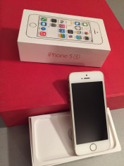 IPHONE 5S GOLD , 16 GB , NEVERLOCKED ( liber de retea ), GARANTIE , STARE IMPECABILA foto