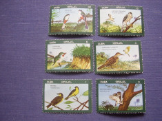 Cuba 1976 fauna pasari MI 2144-2149 MNH foto