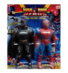Set 2 figurine Batman &amp;amp; Spiderman foto