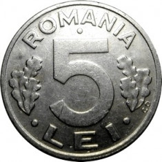 ROMANIA, 5 LEI 1993 * cod 82.8.18 foto