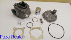 Kit cilindru / Set motor + Chiuloasa + Piston + Segmenti Scuter Bultaco Astro / Lobito ( 49cc / 50cc ) foto