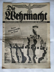 RARA! REVISTA WEHRMACHT NR.20 DIN 25 SEPTEMBRIE 1940 foto