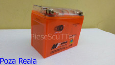 Baterie / acumulator Moto Scuter / ATV 12v ( volti ) 12A ( amperi ) 12 v 12 A ( GEL ) ( L-15 / l-8.5 / H-13 ) foto