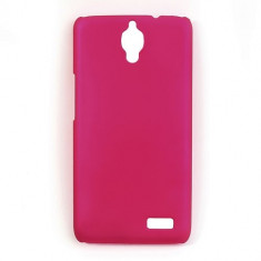 Husa tip capac roz trandafiriu (MHC) pentru telefon Orange San Remo (Alcatel One Touch 6030 Idol) foto