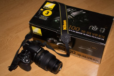 Nikon D3100 + Obiectiv 18-55 VR + Card memorie 16 GB foto