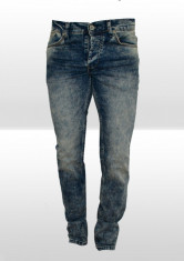 Blugi Armani Jeans - Albastri putin decolorati - Masuri: 30 31 32 - Model nou foto