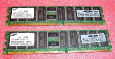 DIMM 1GB Samsung PC2100R ECC (2x512MB) HP spare parts foto