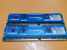 Kit 1GB DDR1 Desktop,2 x 512Mb,400Mhz,,Kingston HyperX Radiator,Testati,import Germania foto