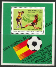 NICARAGUA 1982 FOTBAL CUPA MONDIALA foto