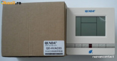 Termostat pentru aer conditionat Quanda model QD-HVAC03, cod:QD-HVAC03 foto