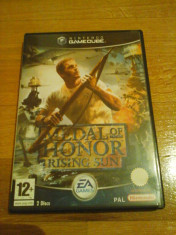 JOC GAMECUBE MEDAL OF HONOR RISING SUN ORIGINAL / STOC REAL in Bucuresti / by DARK WADDER foto