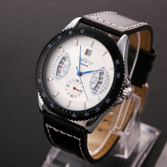 Ceas Winner Tachymetre MILITAR ARMY DELUXE/FASHION EXCLUSIVE FULL AUTOMATIC WHITE! CALITATE GARANTATA! PESTE 2200 CALIFICATIVE POZITIVE! foto