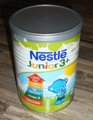 Lapte praf Nestle Junior 3+ ; 400 grame ; termen valabilitate :12.2015 foto