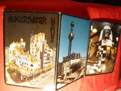 6 Ilustrate Viena -Hundertwasser Hauss , 1996 foto