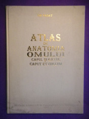 ATLAS DE ANATOMIA OMULUI Capul si gatul Ion Pasat foto