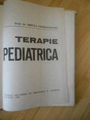 MIRCEA GEORMANEANU--TERAPIE PEDIATRICA foto