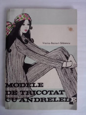 Modele de tricotat cu andrele - Viorica Bociort Stanescu / C19P foto