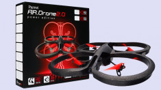 Drona Parrot AR.Drone 2.0 Power Edition Quadricopter, noi/sigilate foto