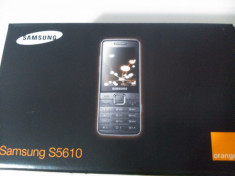 Samsung S5610 Metallic Silver foto