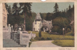 CARTE POSTALA SINAIA Castelul Pelisor Circulata 1923, Printata