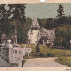 CARTE POSTALA SINAIA Castelul Pelisor Circulata 1923