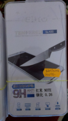 Folie sticla Samsung Galaxy NOTE N7000 I9220 tempered glass foto