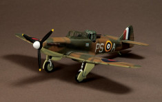 Macheta avion - Boulton Paul Defiant - U.K. - 1940 - WAR MASTER scara 1:72 foto