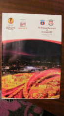 CY - Program meci Europa League Steaua Bucuresti - Liverpool FC 02.12.2010 foto