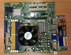 KIT PLACA BAZA SOCKET AM2 + PROCESOR CPU AMD DUAL CORE X2 5600 + COOLER PCI-EX foto