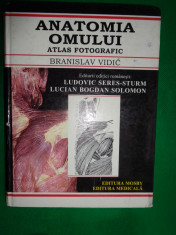 Anatomia omului/ atlas fotografic (272 ilustratii)- Branislav Vidic foto