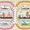 2 COLITE SI 4 BLOCURI NAVIGATIE VAPOARE , S.TOME E PRINCIPE 1984 90 E