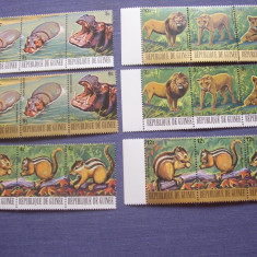 Guineea 1977 fauna MI 793-828 MNH 36 valori cota Michel = 65 eu