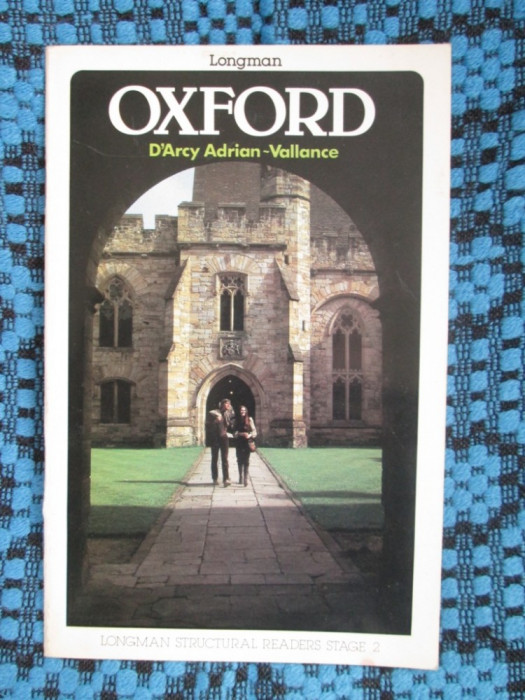 D&#039; Arcy Adrian - Vallance - OXFORD (in limba engleza, LONDON, 1990 - NOUA!!!)