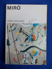 UMBRO APOLLONIO - MIRO ( MIC ALBUM ) - BUCURESTI - 1970 foto
