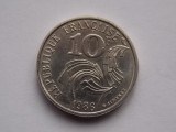 10 franci FRANTA 1986 COMEMORATIV