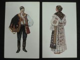 COSTUME POPULARE CROATE - VLADIMIR KIRIN - LOT DE 2 BUC