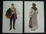 COSTUME POPULARE CROATE - VLADIMIR KIRIN - LOT DE 2 BUC, Necirculata, Fotografie