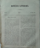 Cumpara ieftin Revista Romania literara ; Director Vasile Alecsandri , nr. 20 , 1855