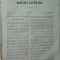 Revista Romania literara ; Director Vasile Alecsandri , nr. 20 , 1855