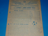Program meci fotbal PETROLUL Ploiesti - CHIMIA Ramnicu Valcea 03.06.1987