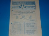 Program meci fotbal PETROLUL Ploiesti - CHIMIA Ramnicu Valcea 16.10.1982