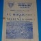 Program meci fotbal PETROLUL Ploiesti - CELULOZA Calarasi 05.09.1976