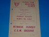 Program meci fotbal PETROLUL Ploiesti - CSM SUCEAVA 23.05.1976