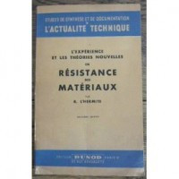 R. L&amp;#039;Hermite - Resistance des materiaux foto