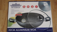 Wok Aluminiu cu Strat de Marmura 32 cm PH-15410-30 foto