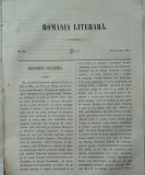 Cumpara ieftin Revista Romania literara ; Director Vasile Alecsandri , nr. 31 , Iasi , 1855