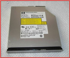 Unitate optica laptop SATA DVD RW HP DV7 Completa cu rama din fata si suport montaj foto