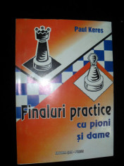 Paul Keres , Finaluri practice cu pioni si dame foto