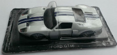 Macheta metal DeAgostini Ford GT 40 NOUA, SIGILATA din colectia Automobile de Vis, Scara 1:43 + revista nr.6 foto